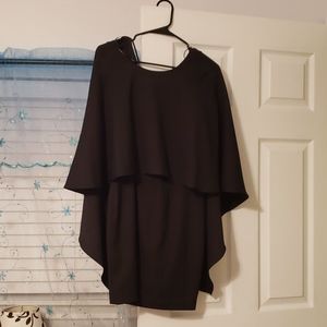 NWT Forever 21 Little Black Cape Dress